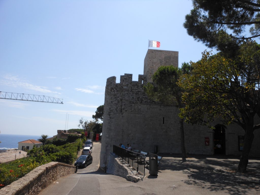 Vechiul castel din Le Suquet, una dintre mărturiile istorice ale orașului Cannes.